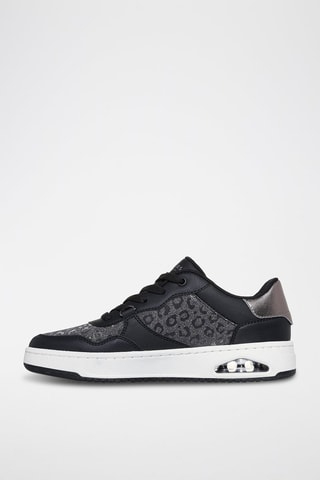 Baskets en cuir – Noir