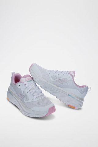 Baskets Go Run Max Coussin Premier 2.0– Blanc et rose
