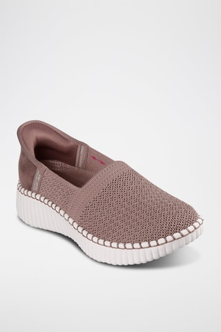 Slip-on plateformes - Marron