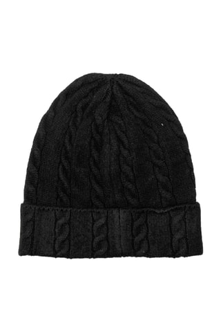Gorro y bufanda - Negro