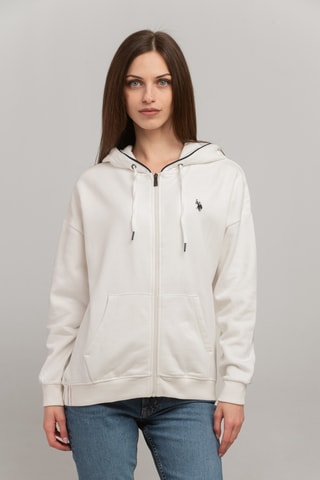 Sudadera con capucha - Blanco
