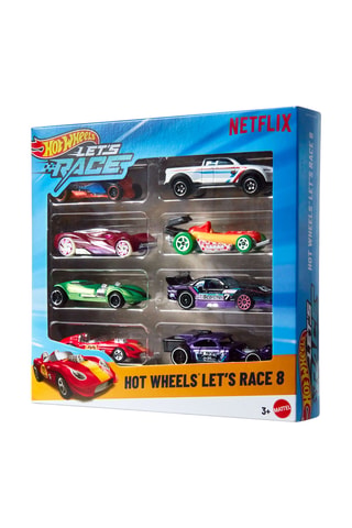 Set Mini-auto’s Hot Wheels Let's Race - 8-delig - Vanaf 3 Jaar Willekeurig Model