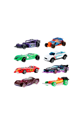 Set Mini-auto’s Hot Wheels Let's Race - 8-delig - Vanaf 3 Jaar Willekeurig Model