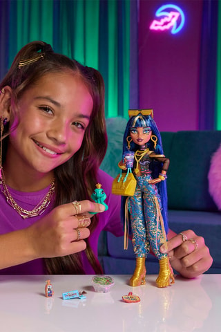 Pop Cleo de Nile Monster High - 9 Accessoires - Vanaf 4 Jaar