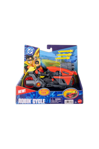 Voertuig en Beweegbaar Robin-figuur van DC Comics - 5-delig - Vanaf 4 Jaar