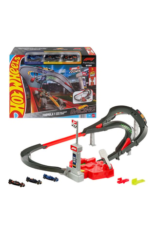 Racebaan Set F1 Hot Wheels - 6-delig - Vanaf 4 Jaar