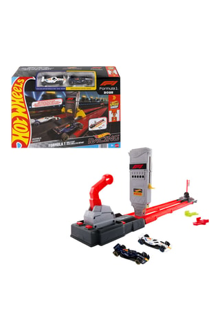 Racebaan Set Formule 1 Hot Wheels - 4-delig - Vanaf 3 Jaar