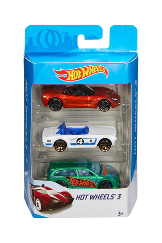 Set van 3 Auto’s Hot Wheels - Vanaf 3 Jaar Willekeurig Model