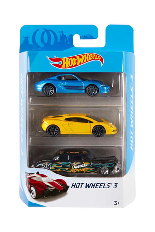 Set van 3 Auto’s Hot Wheels - Vanaf 3 Jaar Willekeurig Model