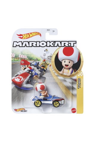 Assortiment van Hot Wheels Mario Kart Mattel figuren - Willekeurig Model - Vanaf 3 Jaar