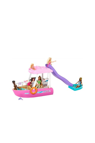 Droomboot met Zwembad en Glijbaan Barbie® - Vanaf 3 Jaar