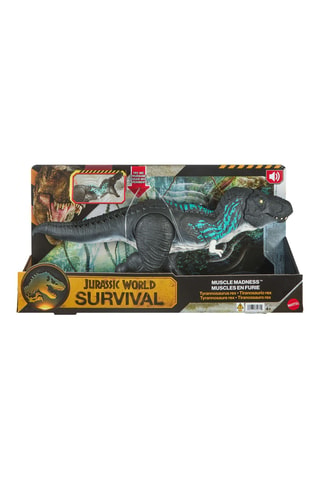 Figuurtje Tyrannosaure Monstres Musclés Jurassic World - Vanaf 4 Jaar