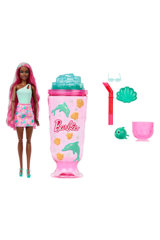 Pop Pop Reveal Série Sea Slushy Barbie - 8-delig - Vanaf 3 Jaar