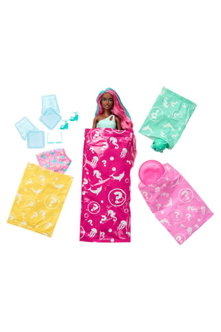 Pop Pop Reveal Série Sea Slushy Barbie - 8-delig - Vanaf 3 Jaar