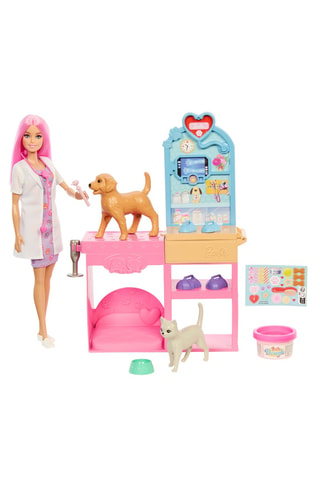 Set Dierenarts Barbie - Vanaf 4 Jaar
