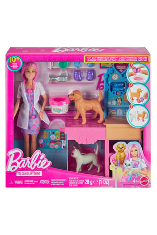 Set Dierenarts Barbie - Vanaf 4 Jaar