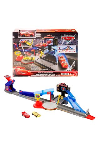 Racecircuit Cascade Piston Cup Cars Disney Pixar - 3-delig - Vanaf 4 Jaar