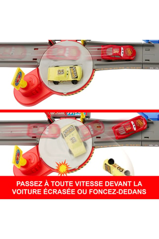 Racecircuit Cascade Piston Cup Cars Disney Pixar - 3-delig - Vanaf 4 Jaar