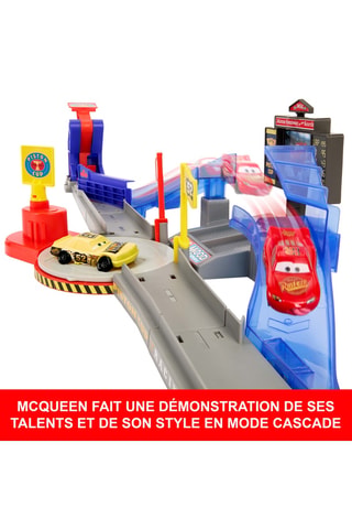 Racecircuit Cascade Piston Cup Cars Disney Pixar - 3-delig - Vanaf 4 Jaar