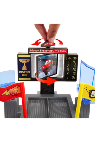 Racecircuit Cascade Piston Cup Cars Disney Pixar - 3-delig - Vanaf 4 Jaar