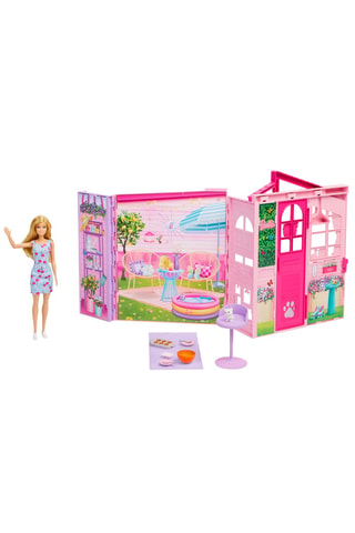 Set Weekend Huis Barbie® - 11-delig - Vanaf 3 Jaar