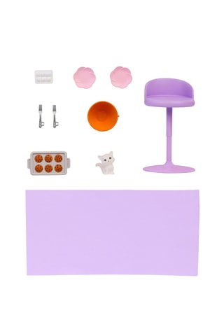 Set Weekend Huis Barbie® - 11-delig - Vanaf 3 Jaar
