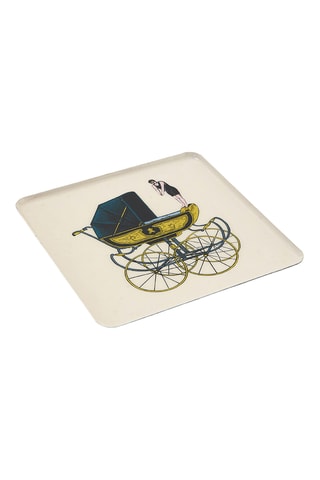 Opbergbakje Land'Eau - 14 x 14 cm - Wit