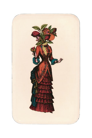 Opbergbakje Fruti Lady - 10 x 16,5 cm - Beige
