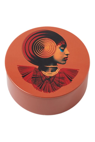 Doosje Gipsy - 10 x 10 x 4,6 cm - Oranje