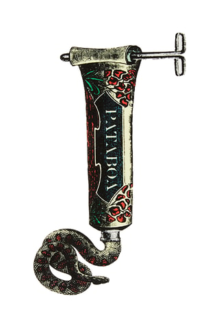 Porseleinen Opbergbakje Pataboa - 9,5 x 15 cm - Geel