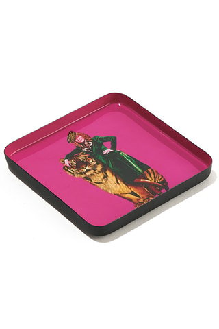 Opbergbakje Natacha - 15 x 15 cm - Roze
