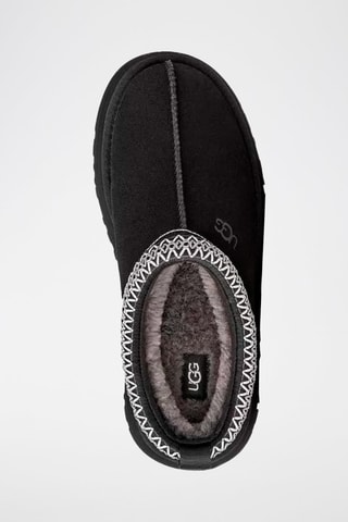 Sabots fourrés plateformes en nubuck Tazz II - Noir