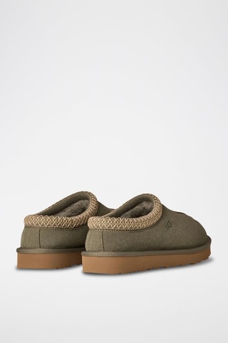 Sabots fourrés de randonnée en nubuck Tasman II - Vert