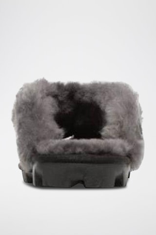 Pantufas em nobuck Coquette Preto - Preto