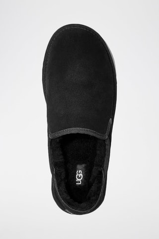 Slip-on fourrés en nubuck Kenton - Noir
