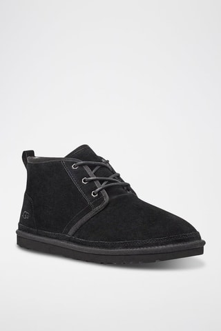 Boots fourrés de randonnée en nubuck Neumel - Noir