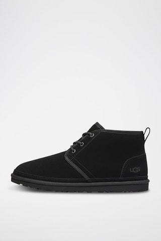 Boots fourrés de randonnée en nubuck Neumel - Noir