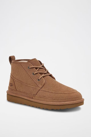 Bottines en nubuck Neumel - Marron