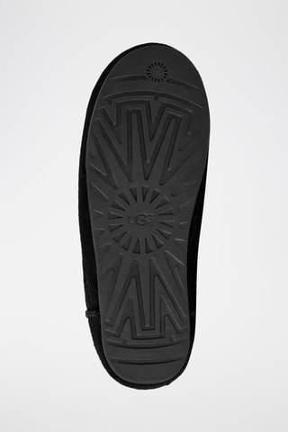 Sabots fourrés en nubuck Elea - Noir