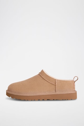 Low boots forradas de nobuck Classic Micro - Bege - Bege