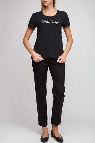 T-shirt en coton Malia - Noir