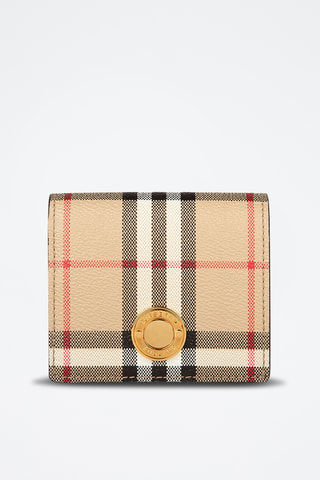 Portefeuille en cuir - Beige
