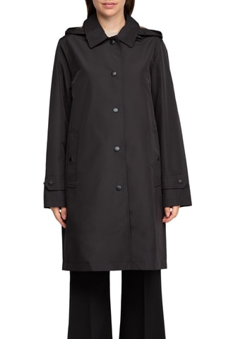 Trench à capuche Oxclose - Noir