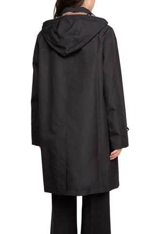 Trench à capuche Oxclose - Noir