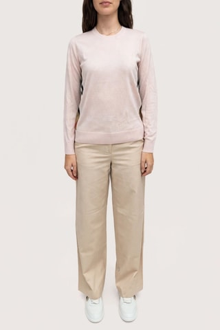 Pull en mérinos Lucia - Rose