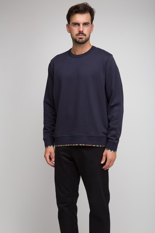 Sweat Fawson - Noir et bleu marine