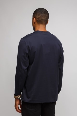 T-shirt Ellison Navy - Blauw