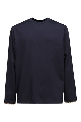 T-shirt Ellison Navy - Blauw