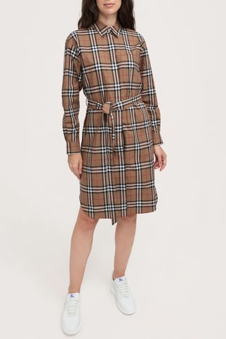 Robe chemise Ivonne - Marron