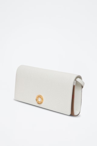 Sac bandoulière en cuir Hillington - Blanc